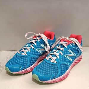 New Balance Womens Fresh Foam 980 Blue Running Shoes Sneakers Size 8